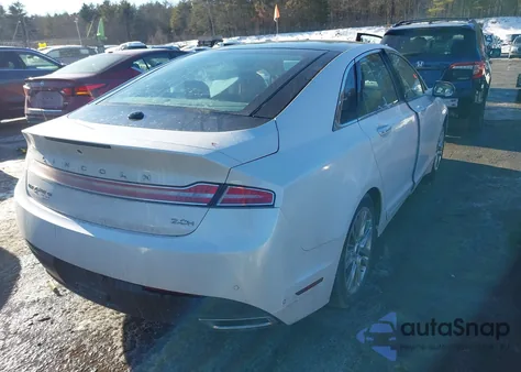 2014 Lincoln Mkz Hybrid from USA, damaged, VIN 3LN6L2LU3ER821091
